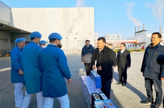 春節(jié)送溫暖，慰問暖人心丨集團(tuán)黨委書記、董事長慰問春節(jié)期間堅(jiān)守崗位的一線職工
